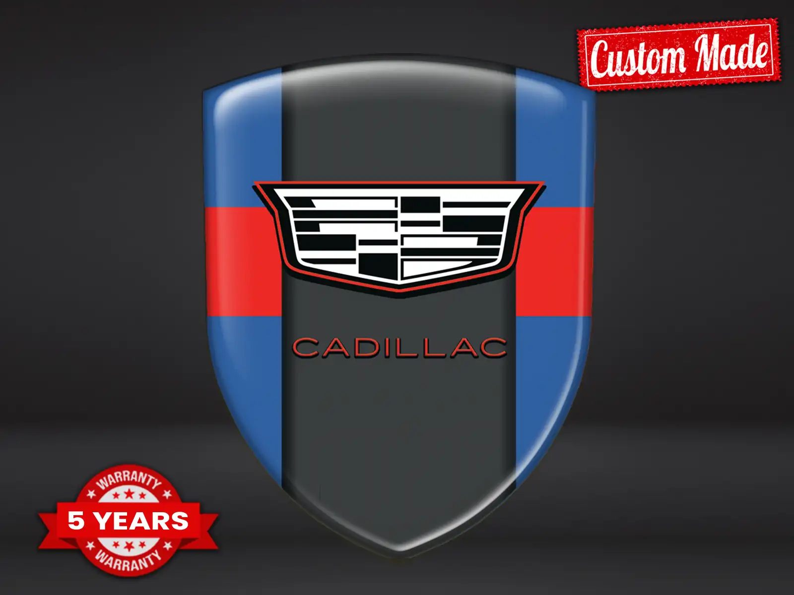Cadillac Bannersticker Hochwertig Robust Professionell Auto
